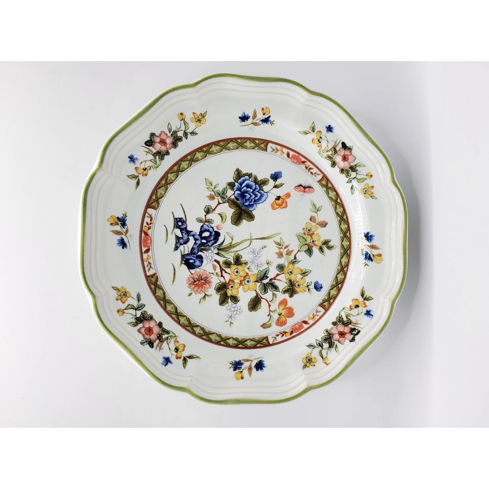 Vintage Mikasa Heritage 8" Serving Dish No Chips ‎ Imari Bouquet F2006